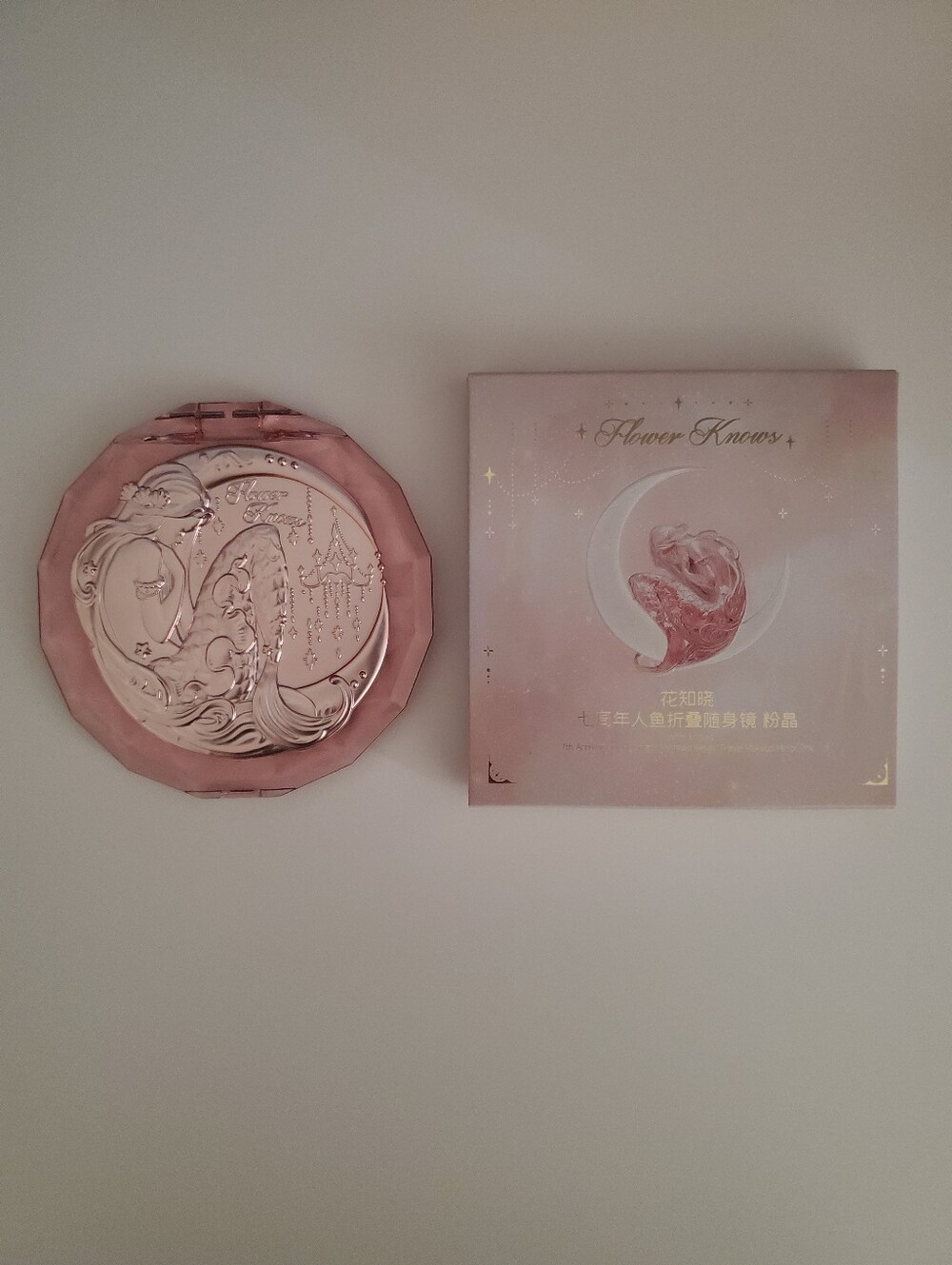 Flower Knows 7th Anniversary Pocket Mirror Midnight Mermaid
